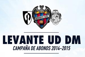 Campaña Abonos 2014-2015 Levante UDDM