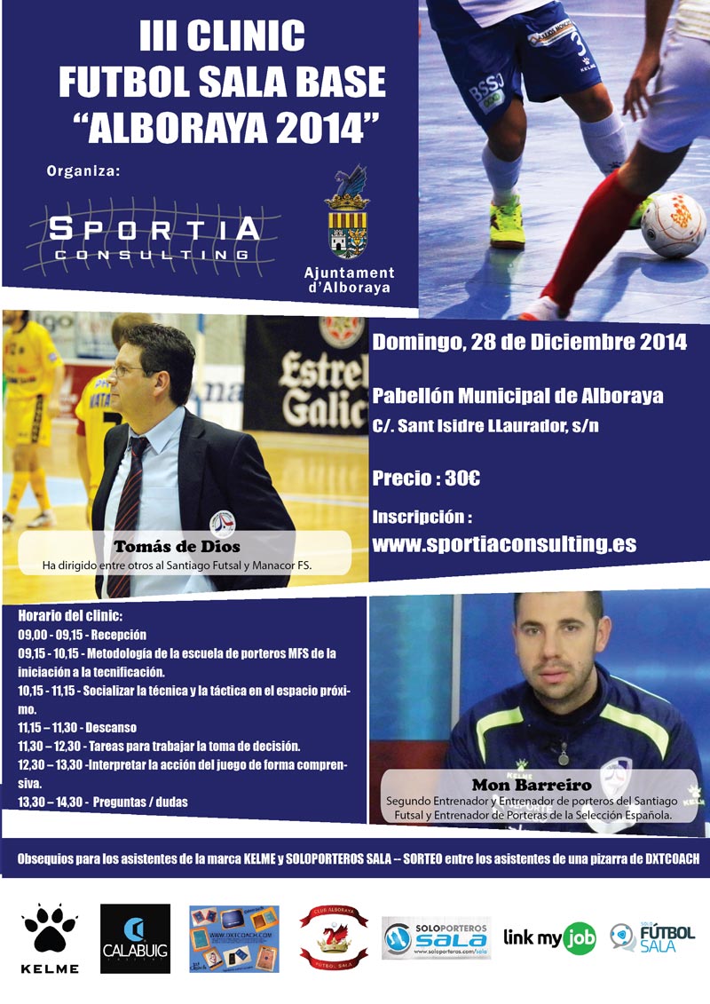 III Clinic Fútbol Sala Base Sportia Consulting Alboraya