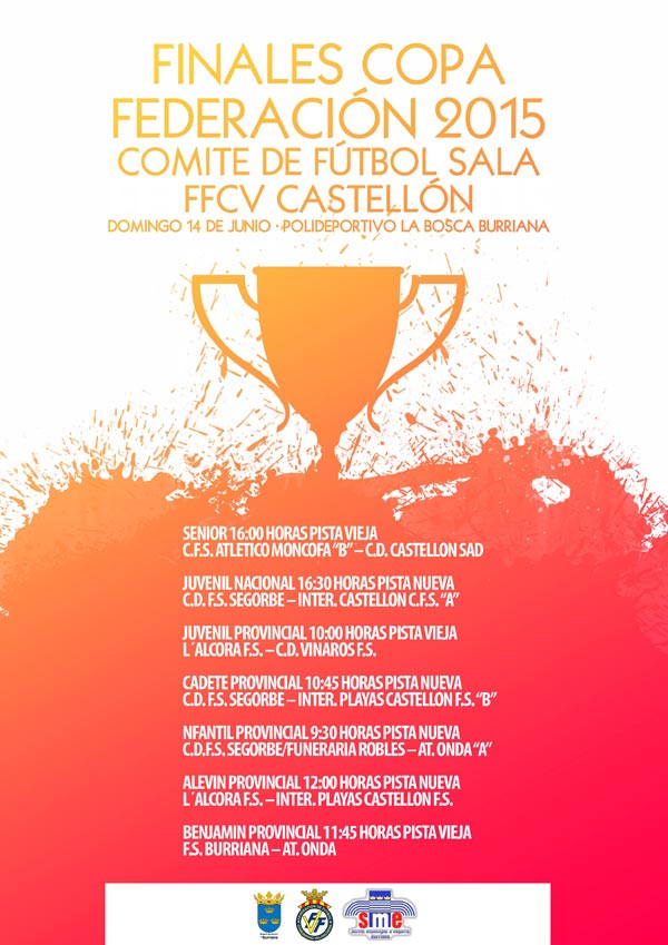 Finales Copa Federación 2015 FFCV Castellón