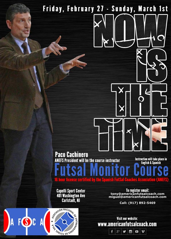 LA AFSCA LANZA EL PRIMER CURSO DE MONITOR DE FÚTBOL SALA